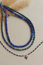 Carica l&#39;immagine nel visualizzatore di Gallery, Collana Blu Grecia - Chocker realizzato a mano - L&#39;artigianato per tutti
