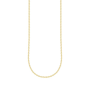 Collana Cable Oro 50 cm - In acciaio inossidabile waterproof - Collezione Charm