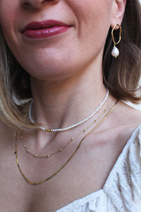 Orecchini Pearl - Pendenti con perle - Collezione Signorina